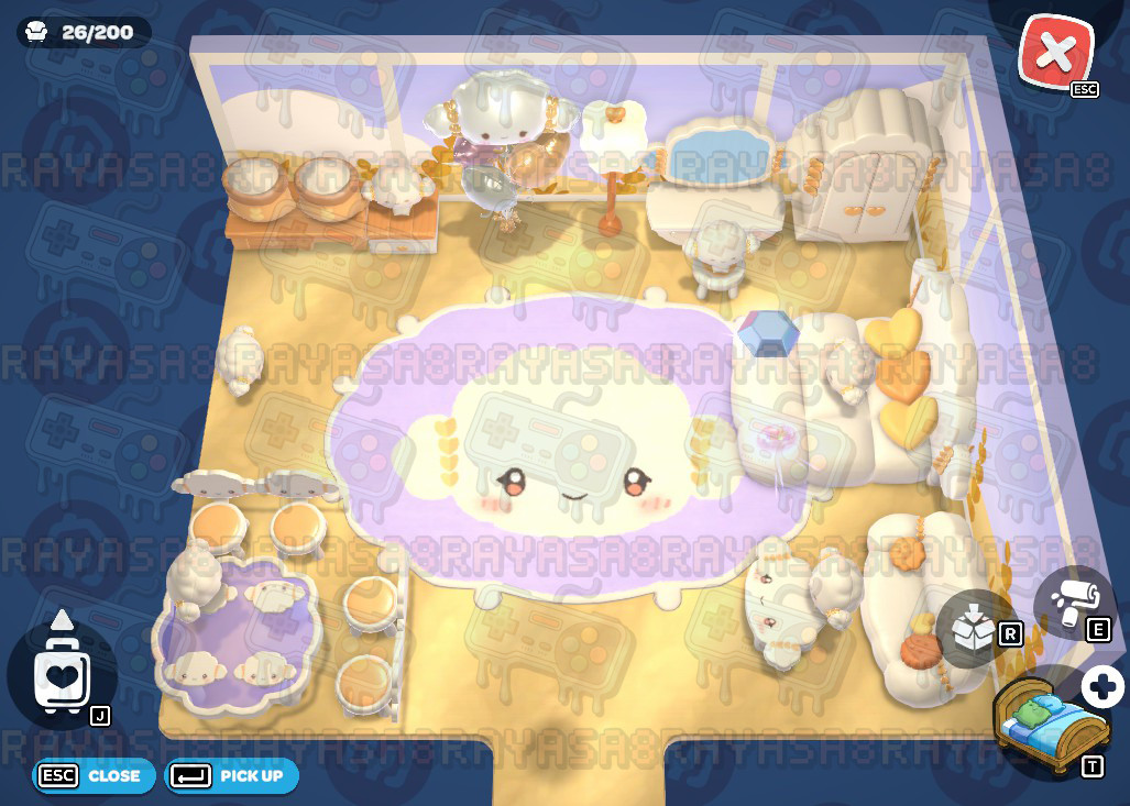 Cogimyun Furniture💖 Hello Kitty Island Adventure | Arcade | Nintendo | Steam