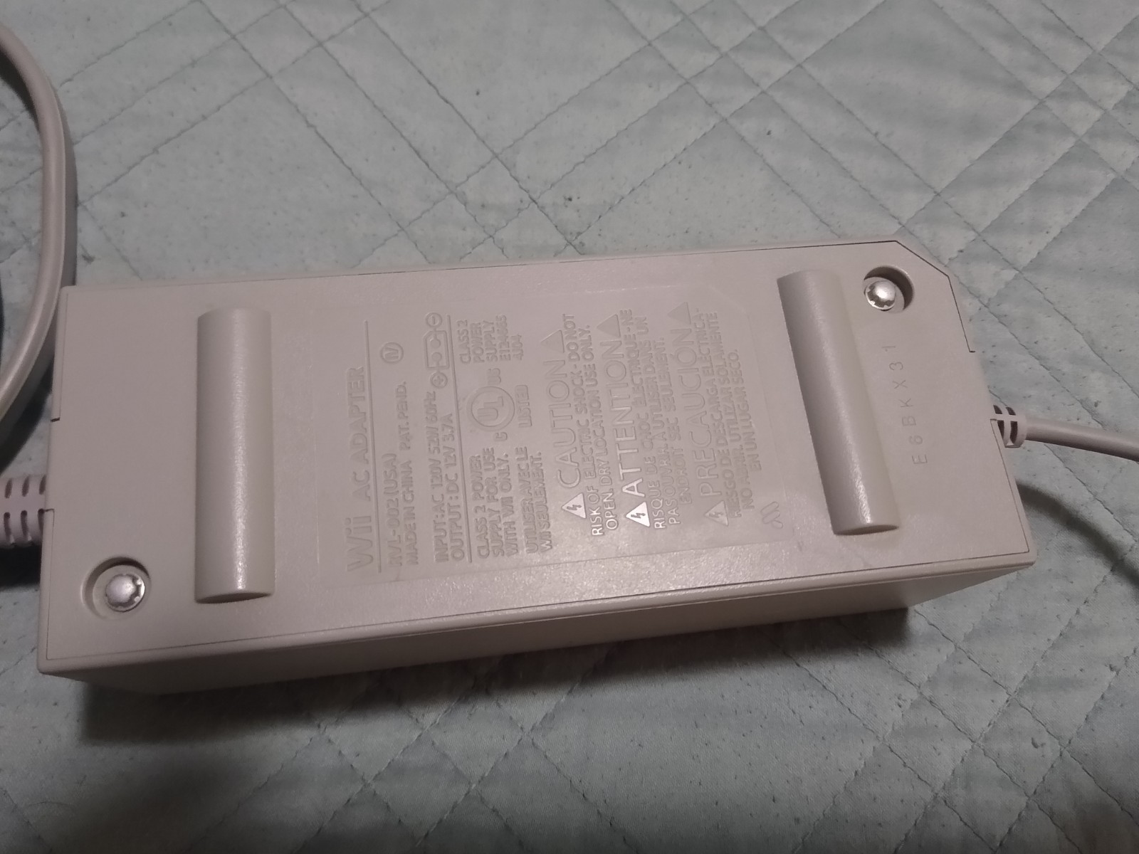 Nintendo Wii Console Bundle Blue Tested Working See Pictures For Details
