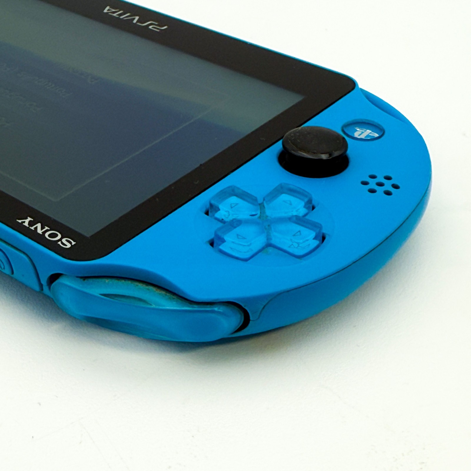 PS Vita Aqua Blue PCH 2000 Za23 Console PSV Slim Good Condition Tested Working