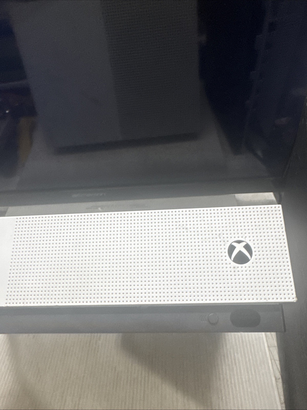 Microsoft Xbox One S All Digital Edition Console White- For Parts Or Repair Only