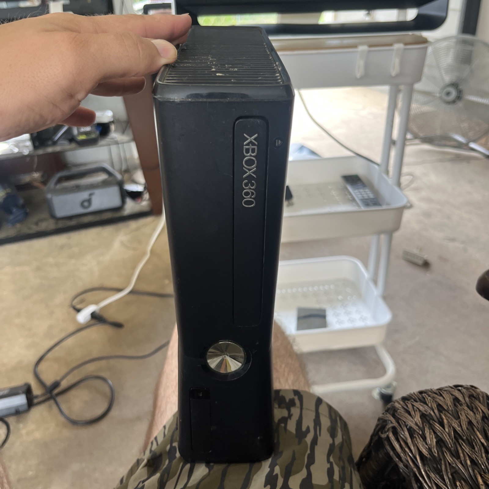 Xbox 360 S Model 1439 CONSOLE Power Supply Works Parental Code Unknown