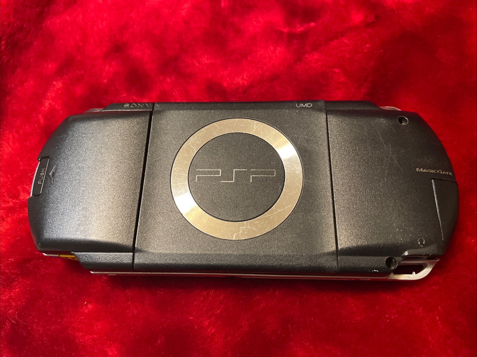 Sony PSP-1001 Black Handheld System NTSC-U/C UMD Compatible AC Adapter + UMD