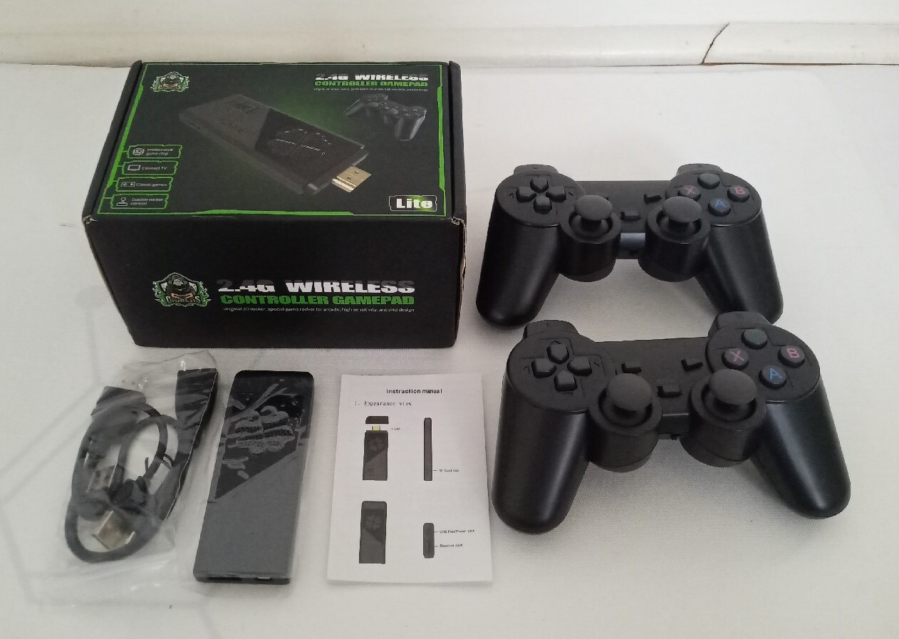 2.4G Wireless Controller Gamepad Joystick-4K Ultra HD-Console 2 Controller-NewUS