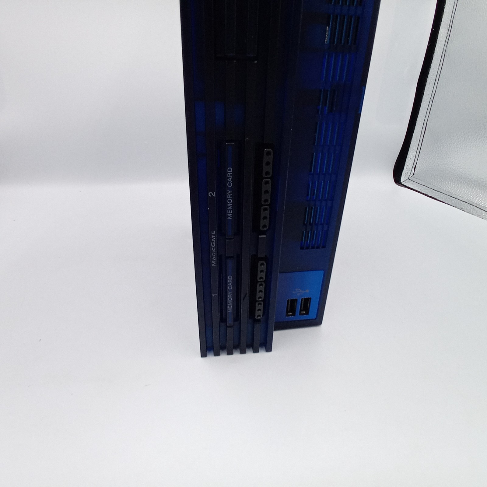 PlayStation 2 Console Midnight Blue SCPH-50000 Boxed HDD Stand Japanese Tested