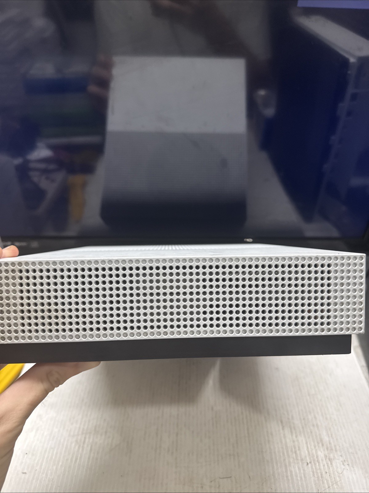Microsoft Xbox One S All Digital Edition Console White- For Parts Or Repair Only