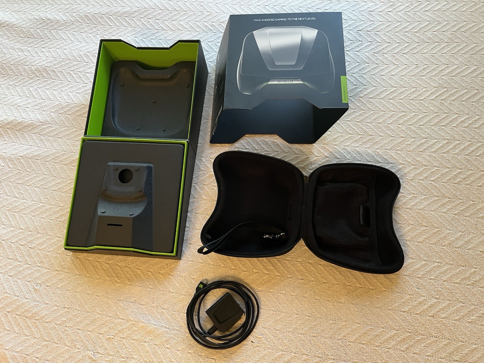 NVIDIA Shield Portable Android Console 16GB Tested Includes Accessories & Box