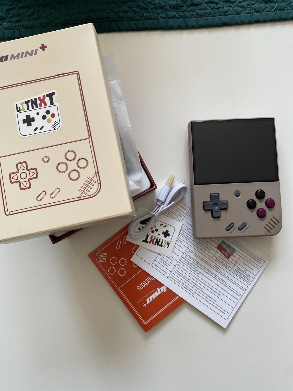 Miyoo Mini Plus | 128GB SD Card | OnionOS | Loaded & Ready | Original Box