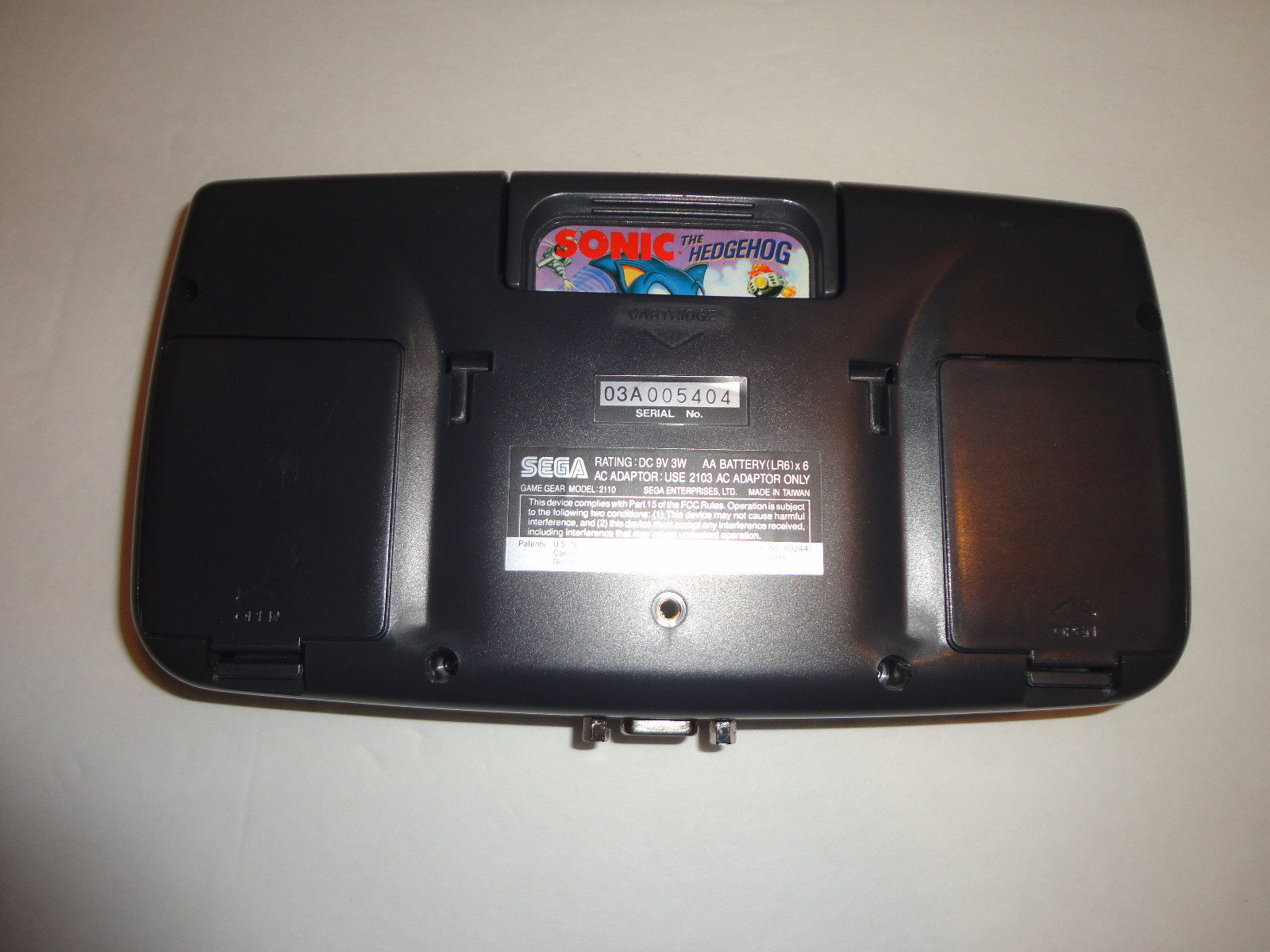 Sega Game Gear Launch Edition Black Handheld System MCWILL lcd mod, vga