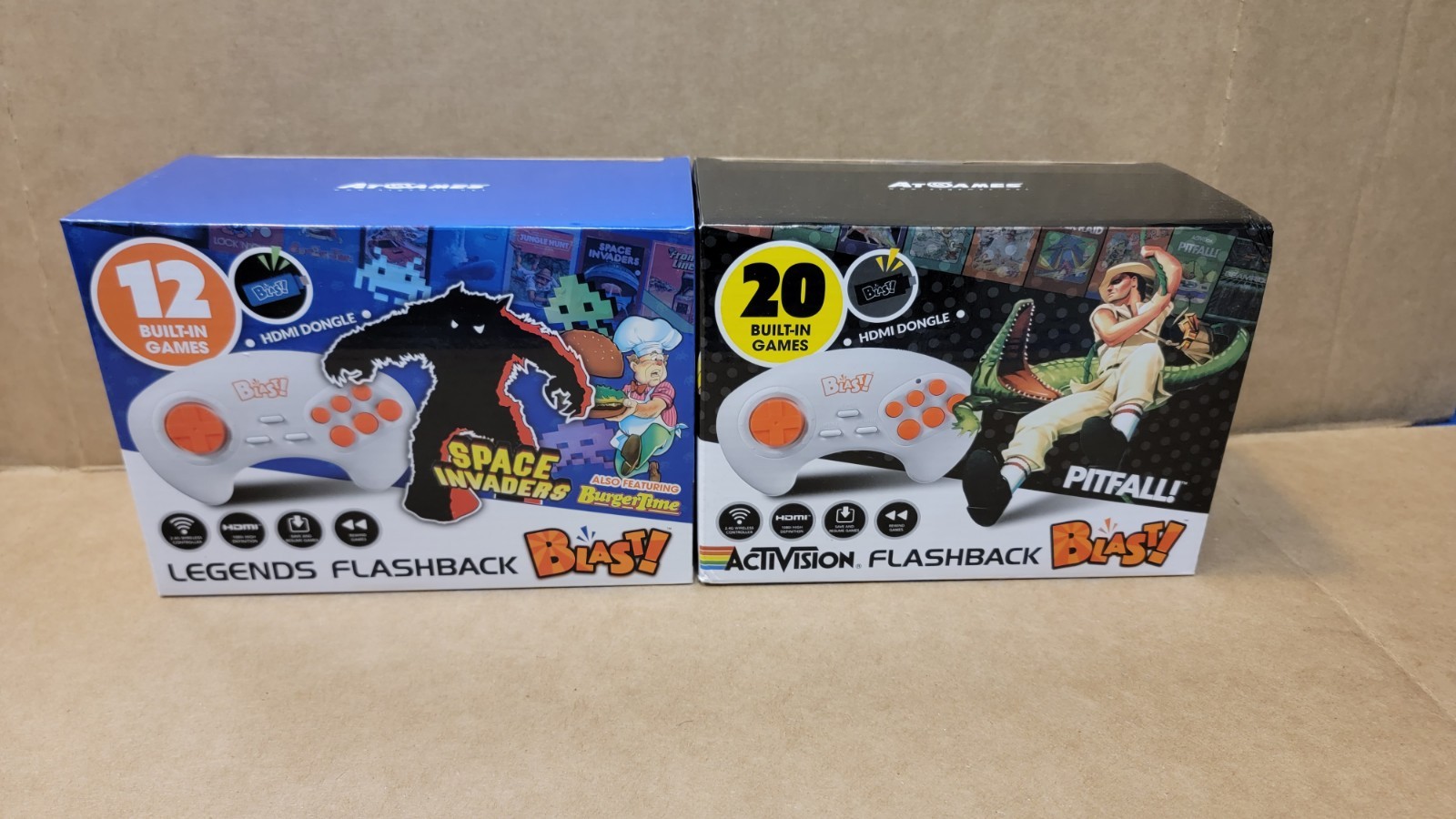 Retro Games Flashback Activision Amd Legends Blast NEW