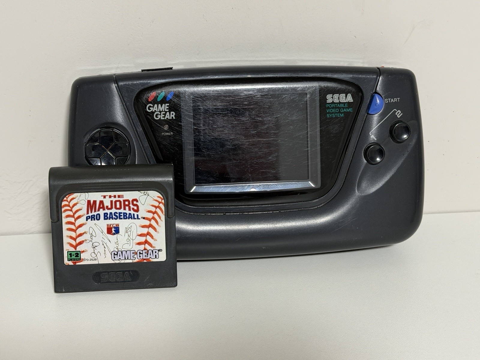SEGA Game Gear Handheld System (Black) w/1 Game – Parts