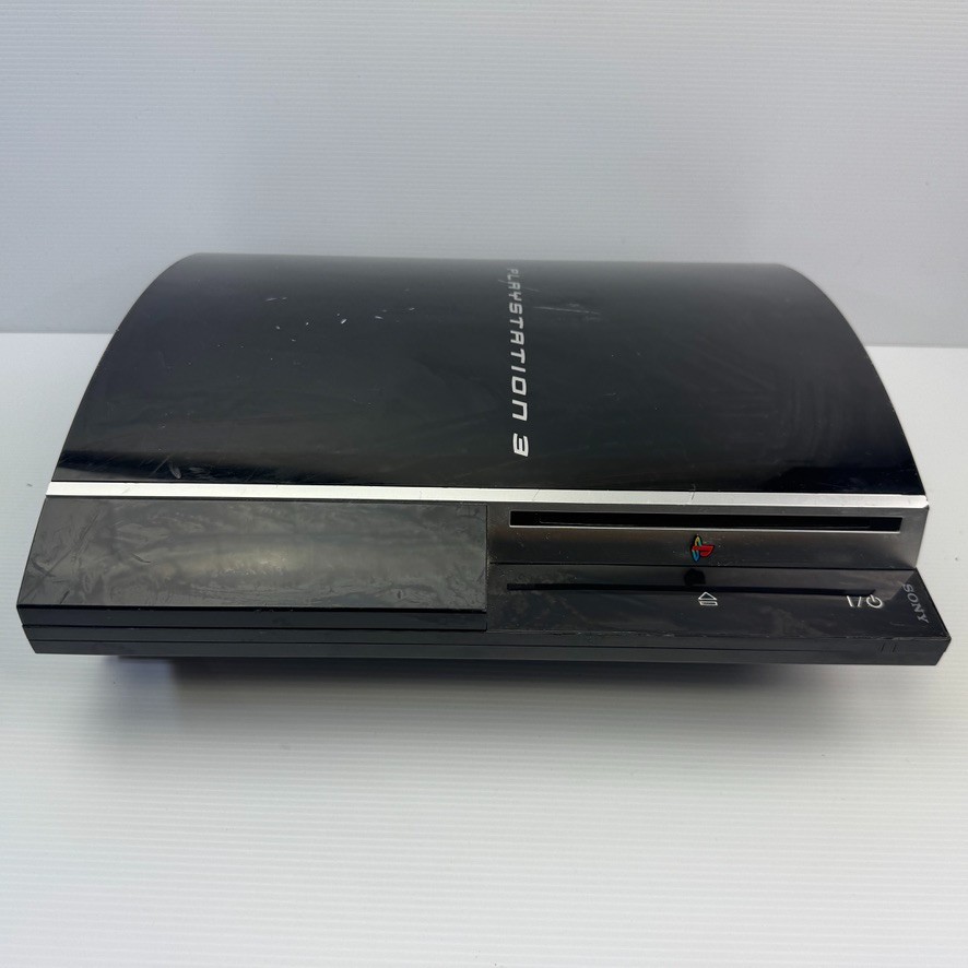 Sony PlayStation 3 PS3 Fat 40GB CECHG02 PAL FW4.89 PAL Controller Tested Working