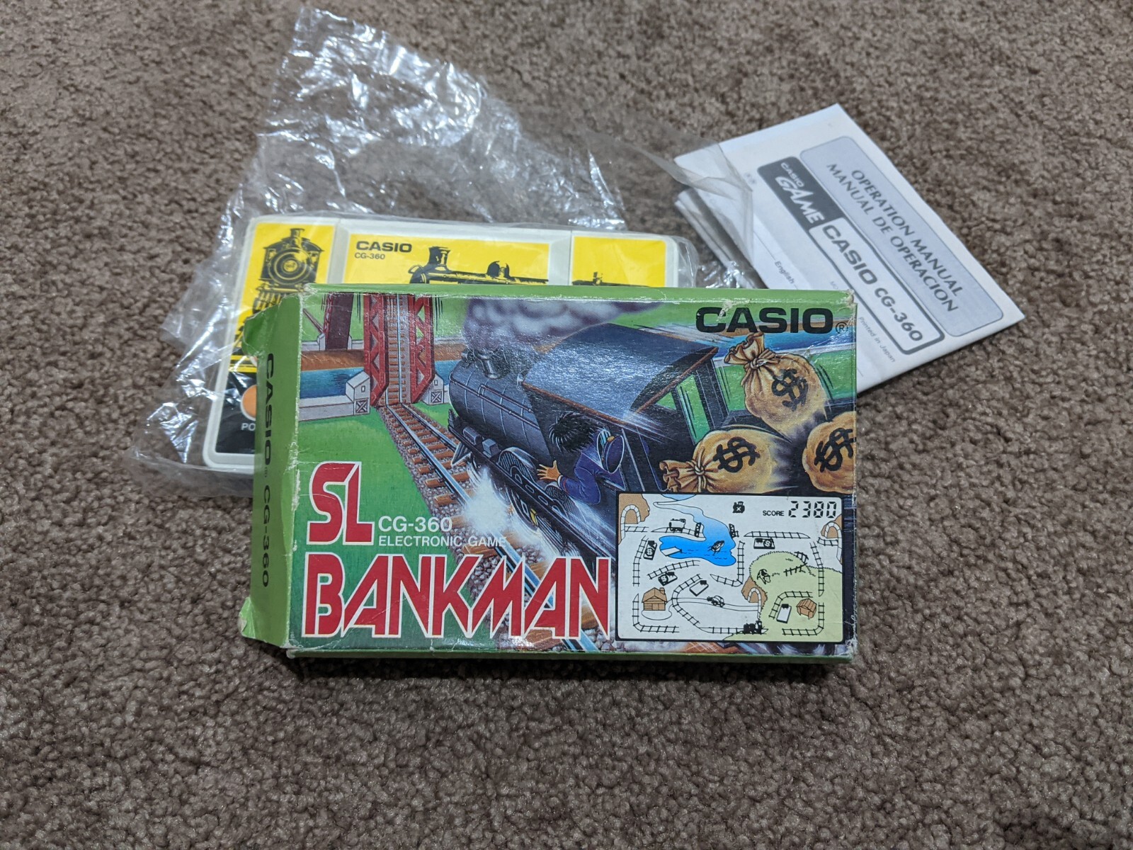 Casio CG-360 SL Bankman with original box – Immaculate Condition!