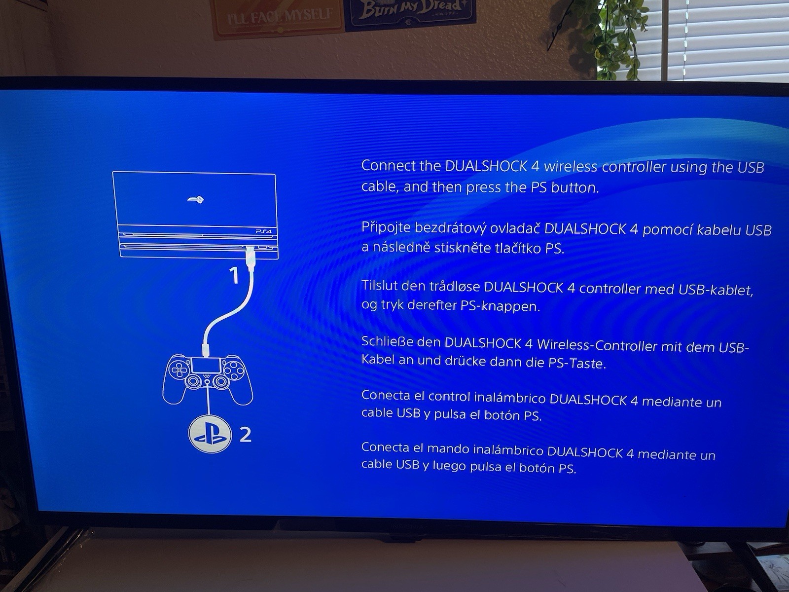 Low Firmware PS4 Pro 1TB CUH 7215-B Console Pre owned- Comes With Cables