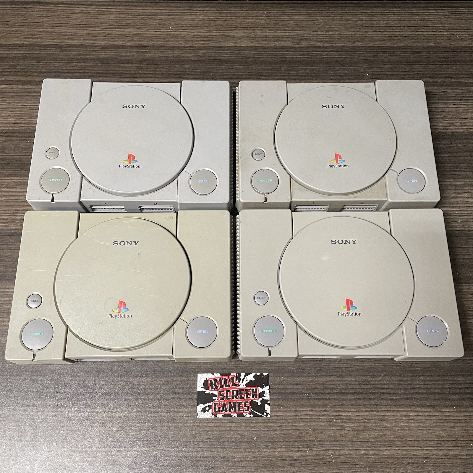 Sony PlayStation 1 PS1 Console Only Lot – Non-Working / For Parts or Repair