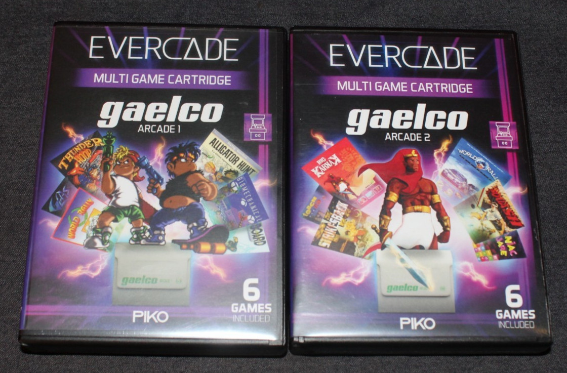 Evercade Console, 9 Games, Intellivision, Indie Heroes, Gaelco Acrade AO4079461