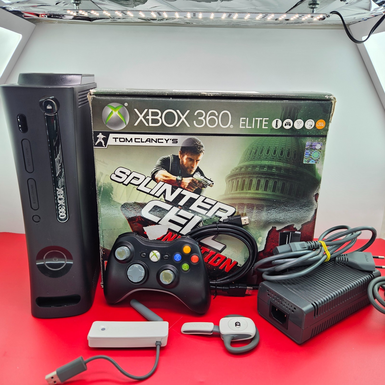Microsoft Xbox 360 Elite 120GB Splinter Cell Conviction Special Ed Console