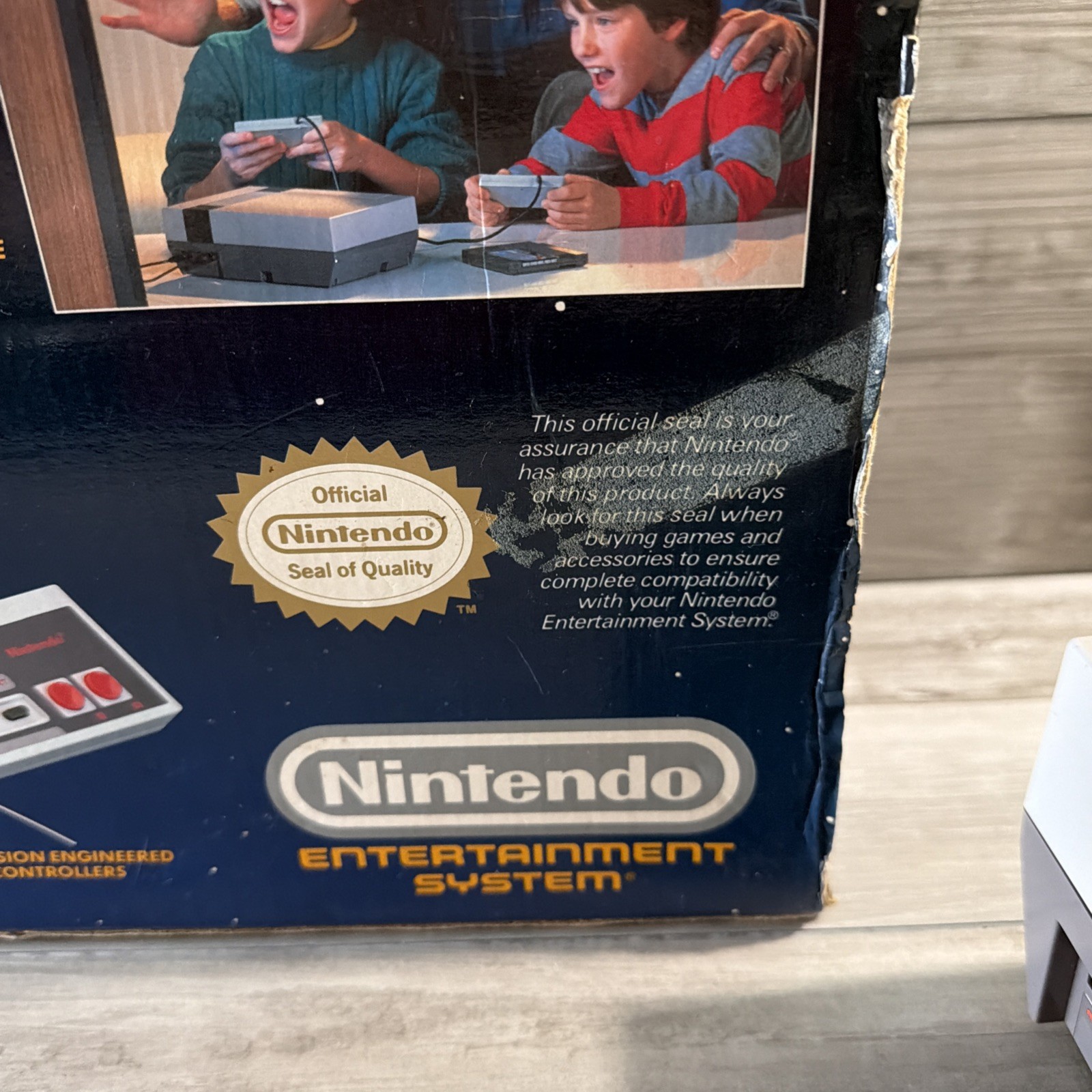 Nintendo NES Control Deck Mario Trilogy 1 2 3 Bundle In Original Box 2 Controls