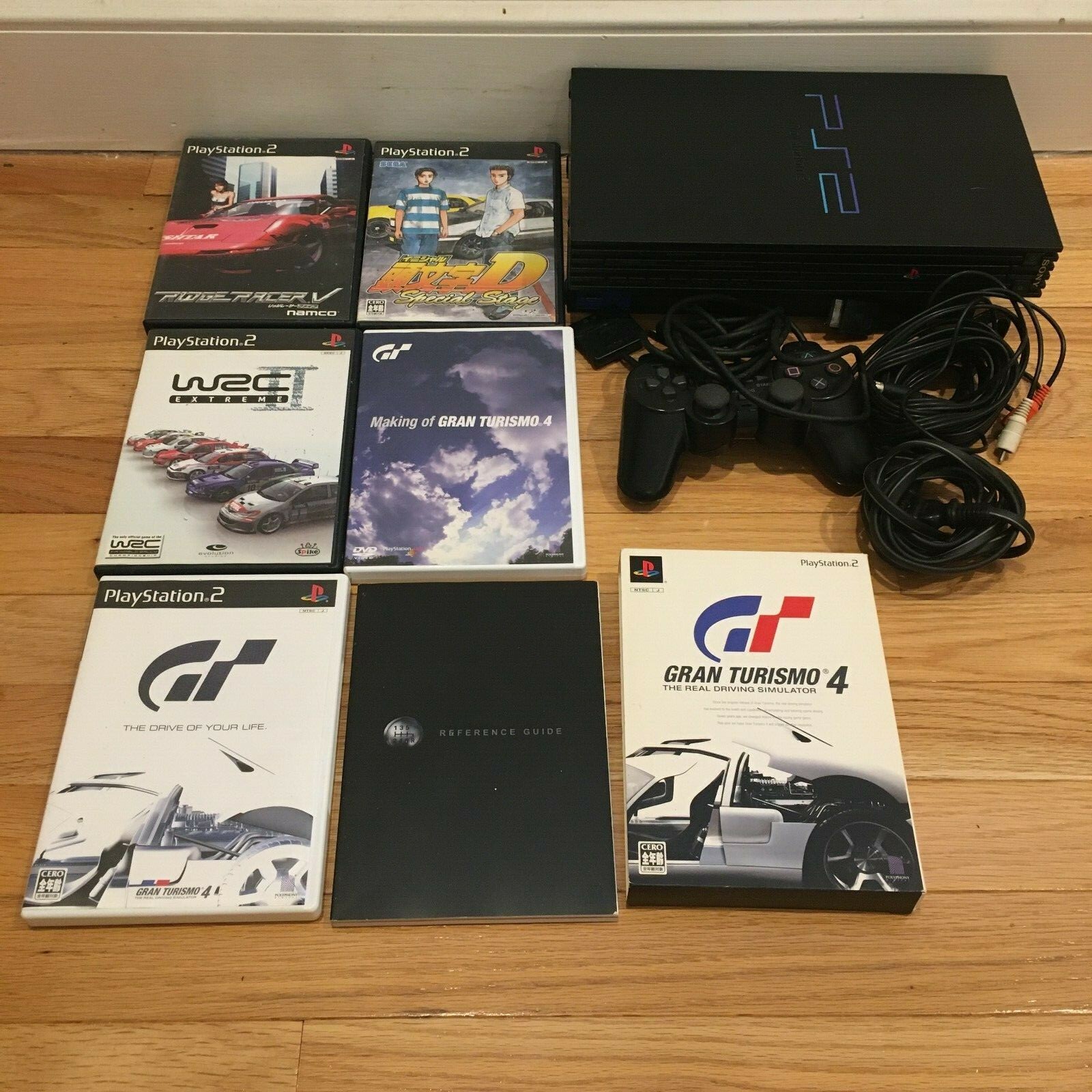 PS2 Console System SCPH-10000 Tested Playstation 2 Sony JAPAN BUNDLE