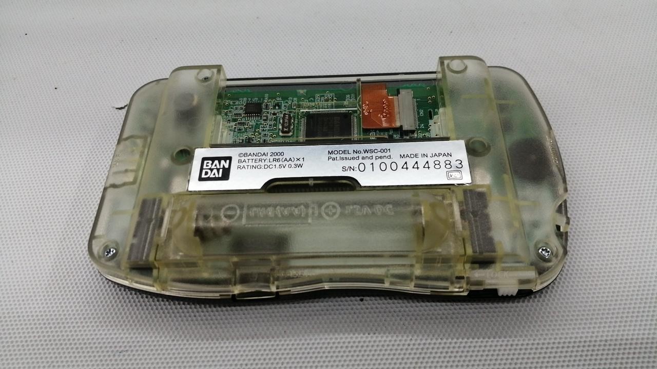 BANDAI WonderSwan Color WSC-001 Boxed w/ Manual From Japan A1622
