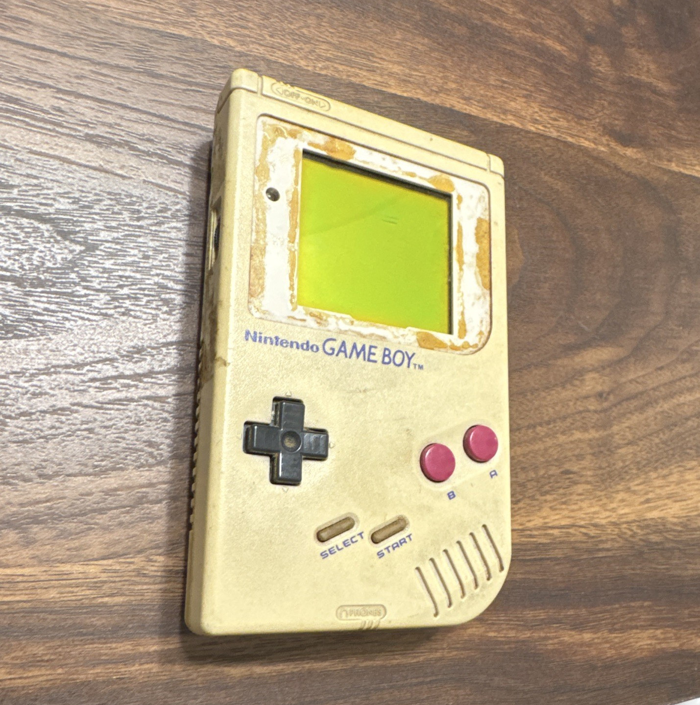 Nintendo Game Boy DMG-01 (1989) Beige Handheld System, Region Free