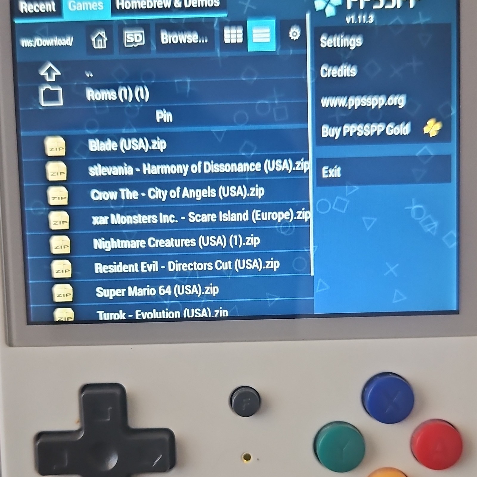 RG353 Mini Handheld Console Emulator Support SD Card Multi-Color