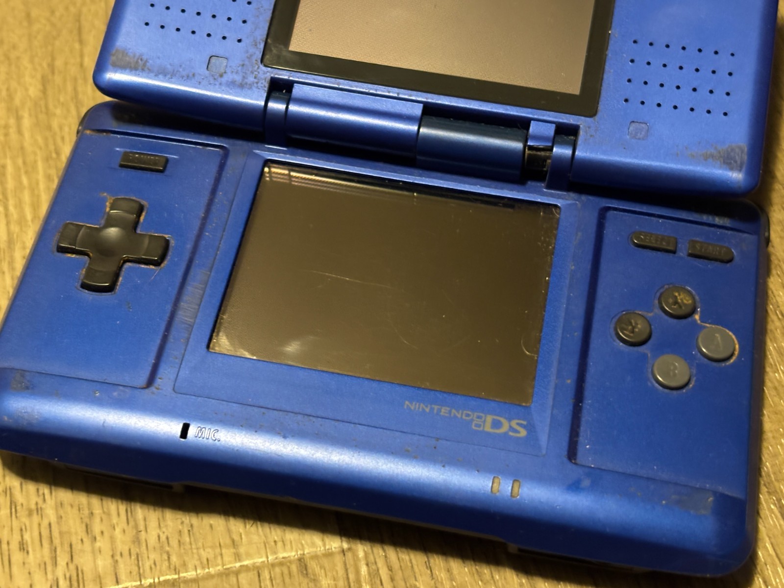 Nintendo DS Original Cobalt Blue Handheld Console System Authentic