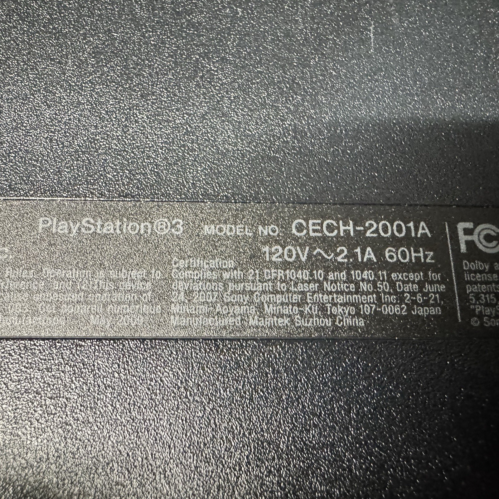 Sony PlayStation 3 Slim PS3 120GB New Thermal Paste, Pads And Battery