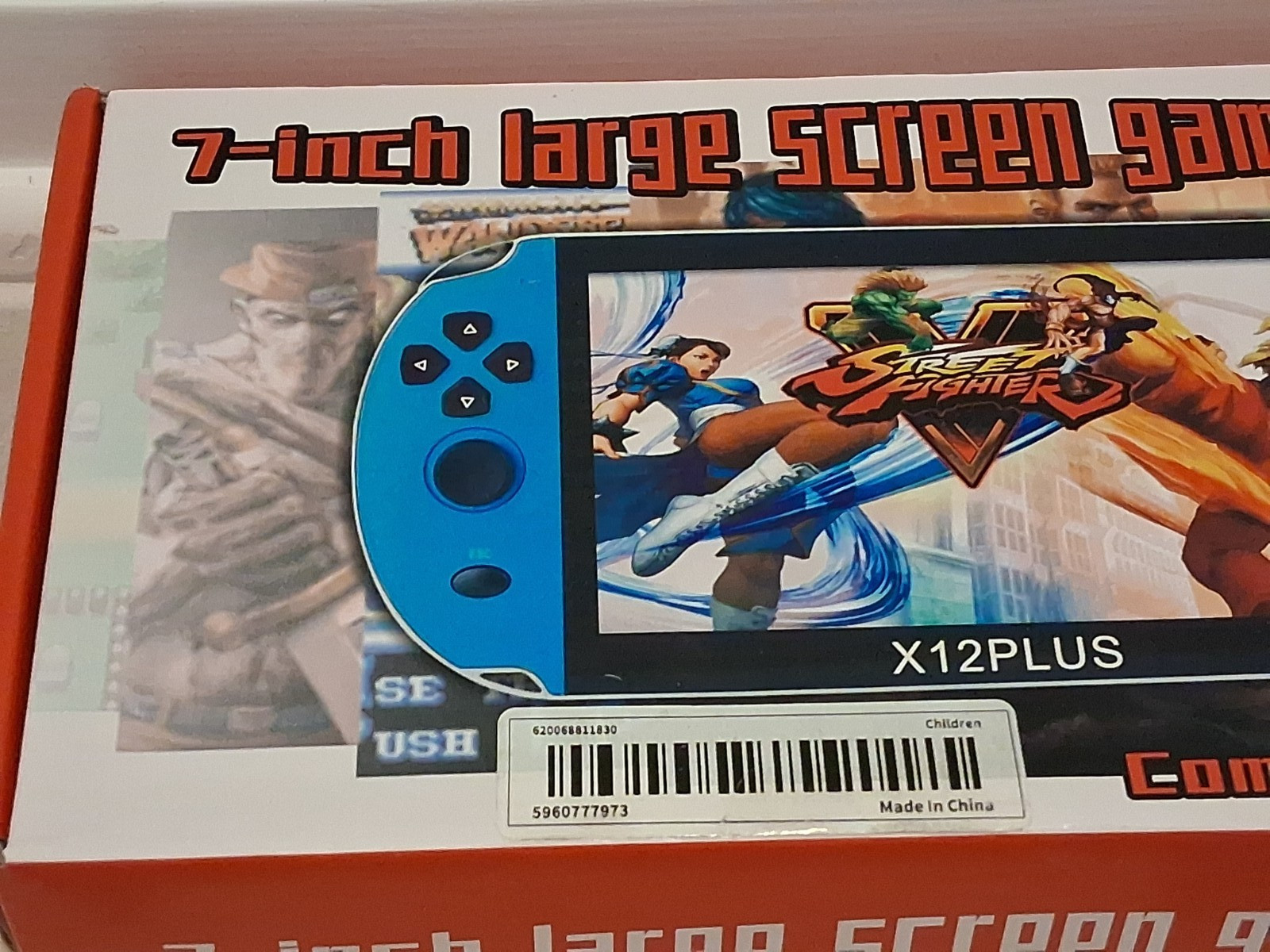 X12PLUS 7-INCH LARGE SCREEN GAME HANDHELD CONSOLE