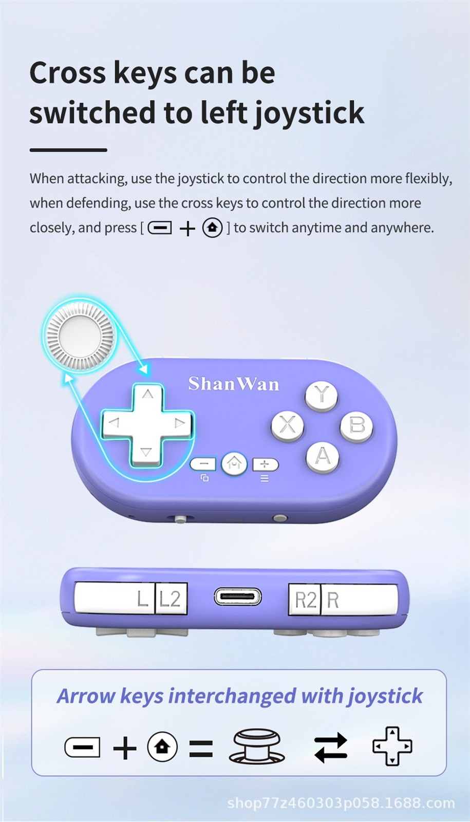 Q36 Mini Game Controller Handheld Game Console Portable Pocket Controller