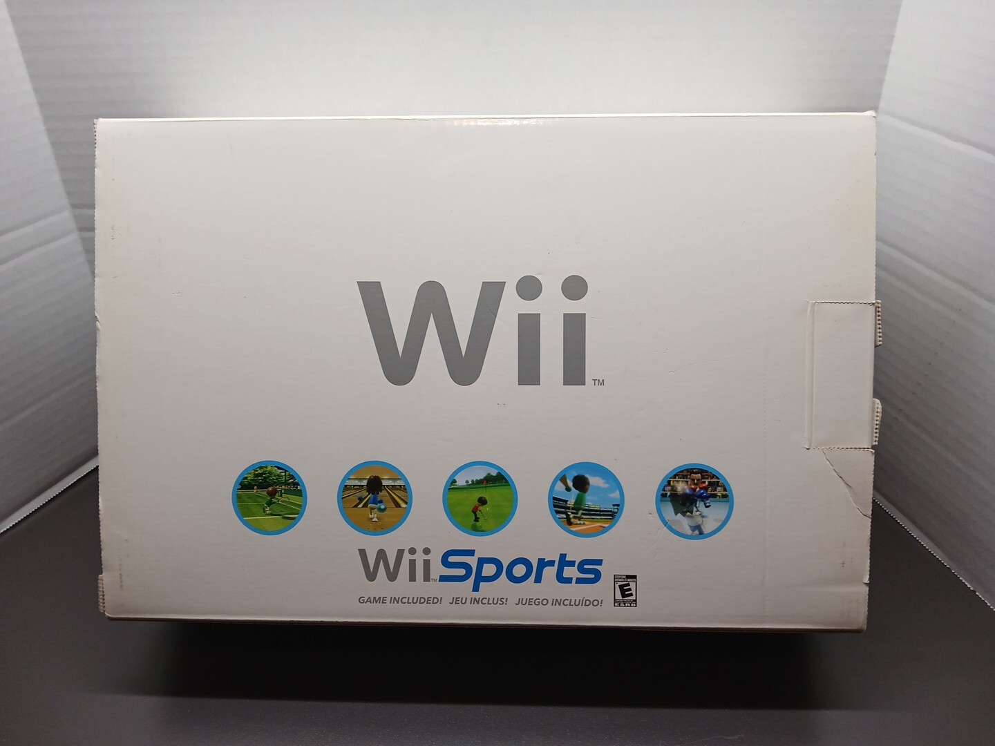 NINTENDO WII SPORTS CONSOLE OPEN BOX Wii SPORTS NEW SEALED