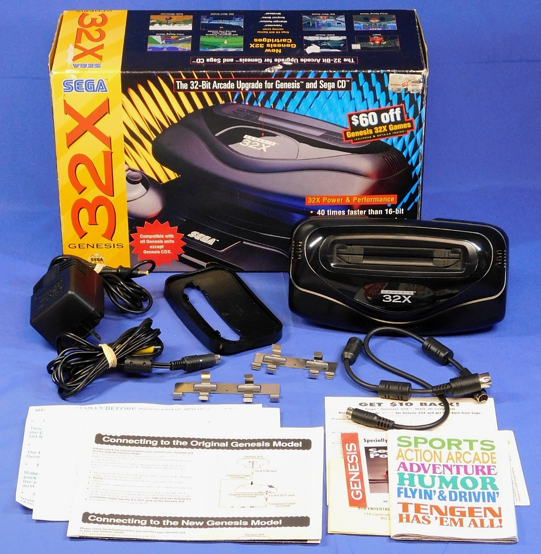 SEGA GENESIS 32X BOXED CONSOLE TESTED WORKING