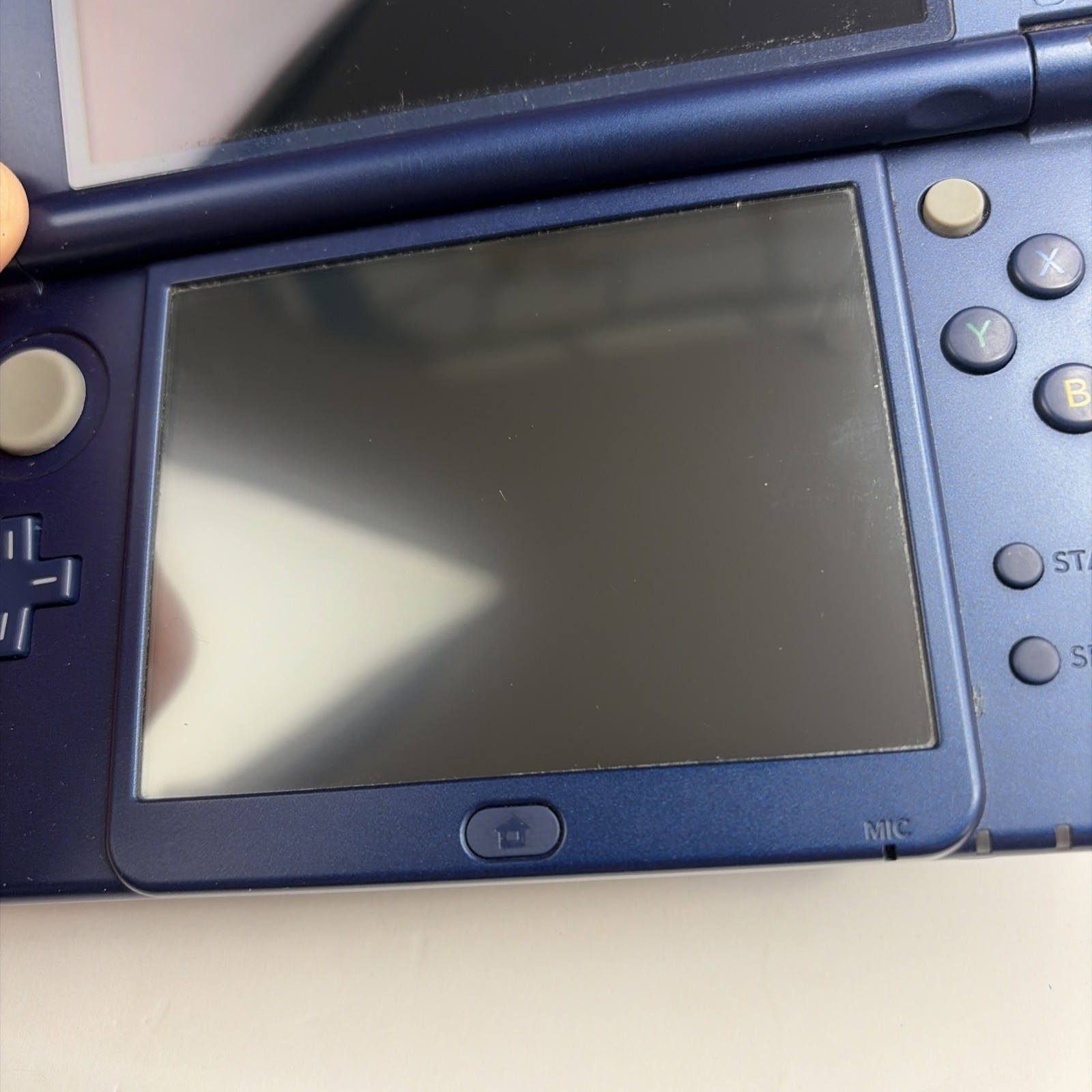 New Nintendo 3DS XL LL Blue Console – Tested! W Charger Stylus