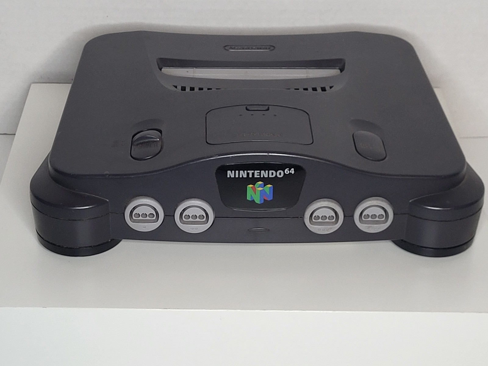 Nintendo 64 System N64 Console (Charcoal Gray) w/Controller & 4 Games!