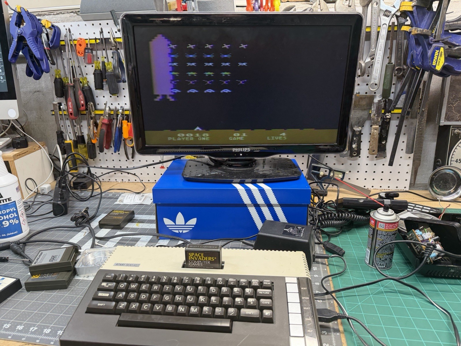 Atari 800XL Computer System Bundle Tested Printer Bundle SIO Cables 1020 1010