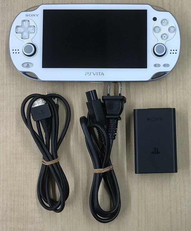 PS Vita 3G / Wi-Fi Model Crystal White PCH-1100 AB02 OLED Game Sony Japan