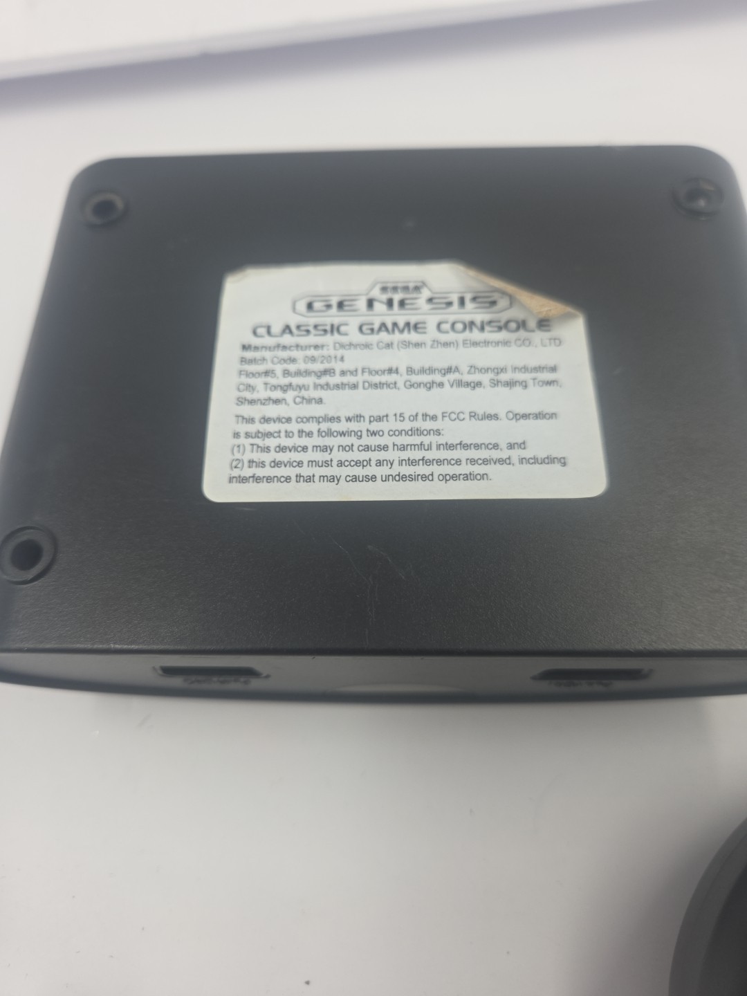AtGames Sega Genesis Classic Console Built-In Games Plug Play Tested Working USA