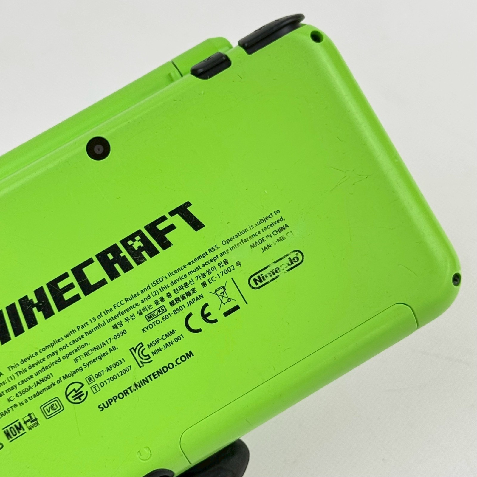 Nintendo new 2DS XL LL Minecraft Special Edition Console B Rank Japanese Only 17