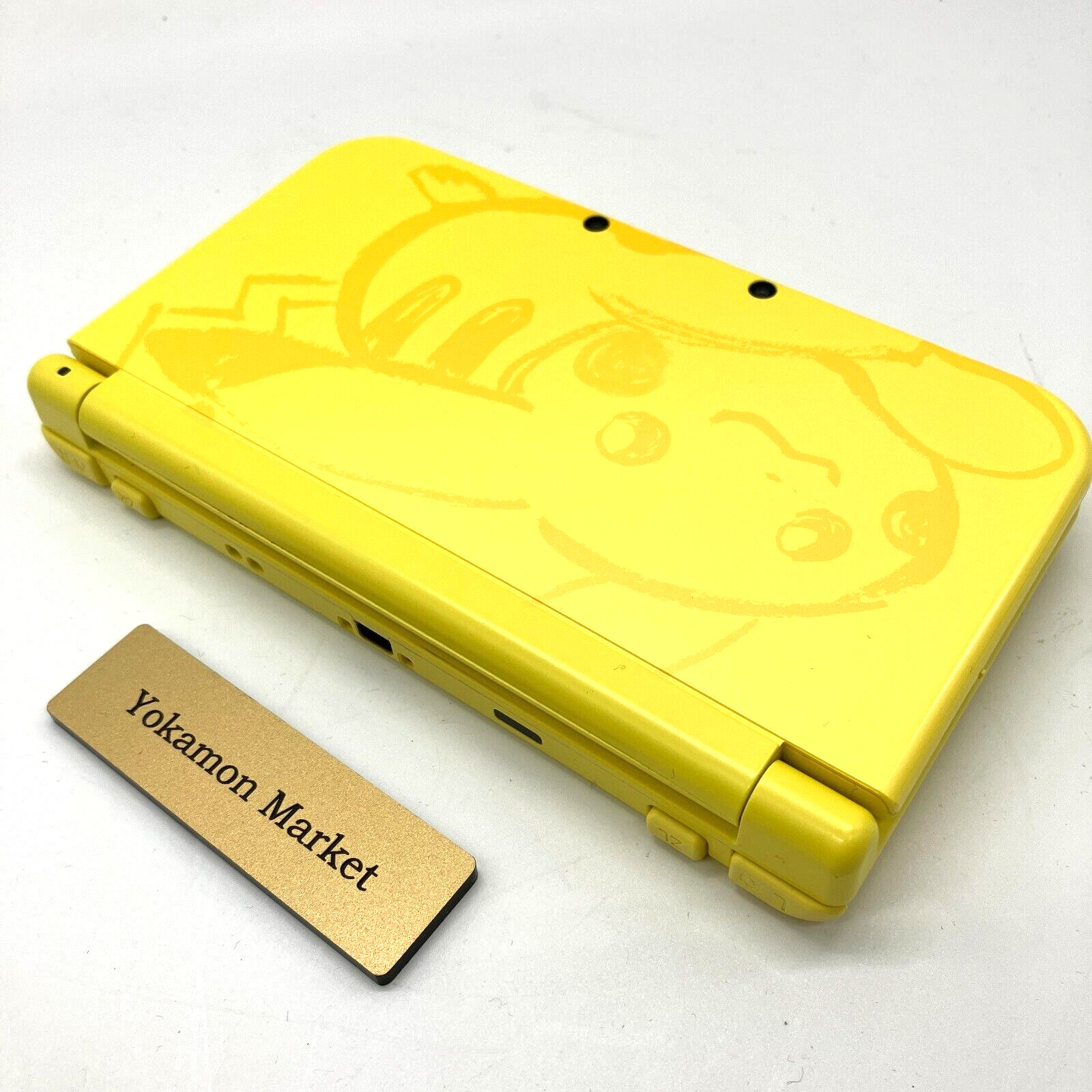 Nintendo 3DS XL LL Pokemon Pikachu Yellow Body Limited Model Used