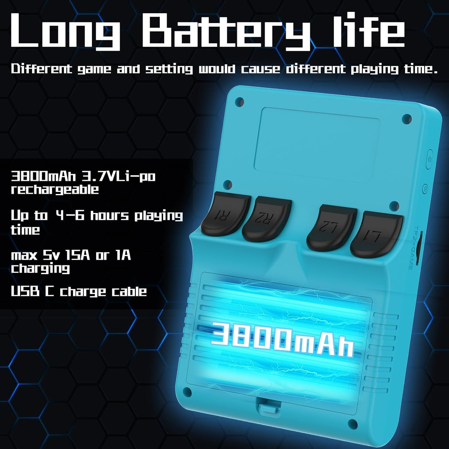 [30000 in 1] R40S PRO Handheld Game Console 3.5 Inch IPS Screen Mini Retro Conso