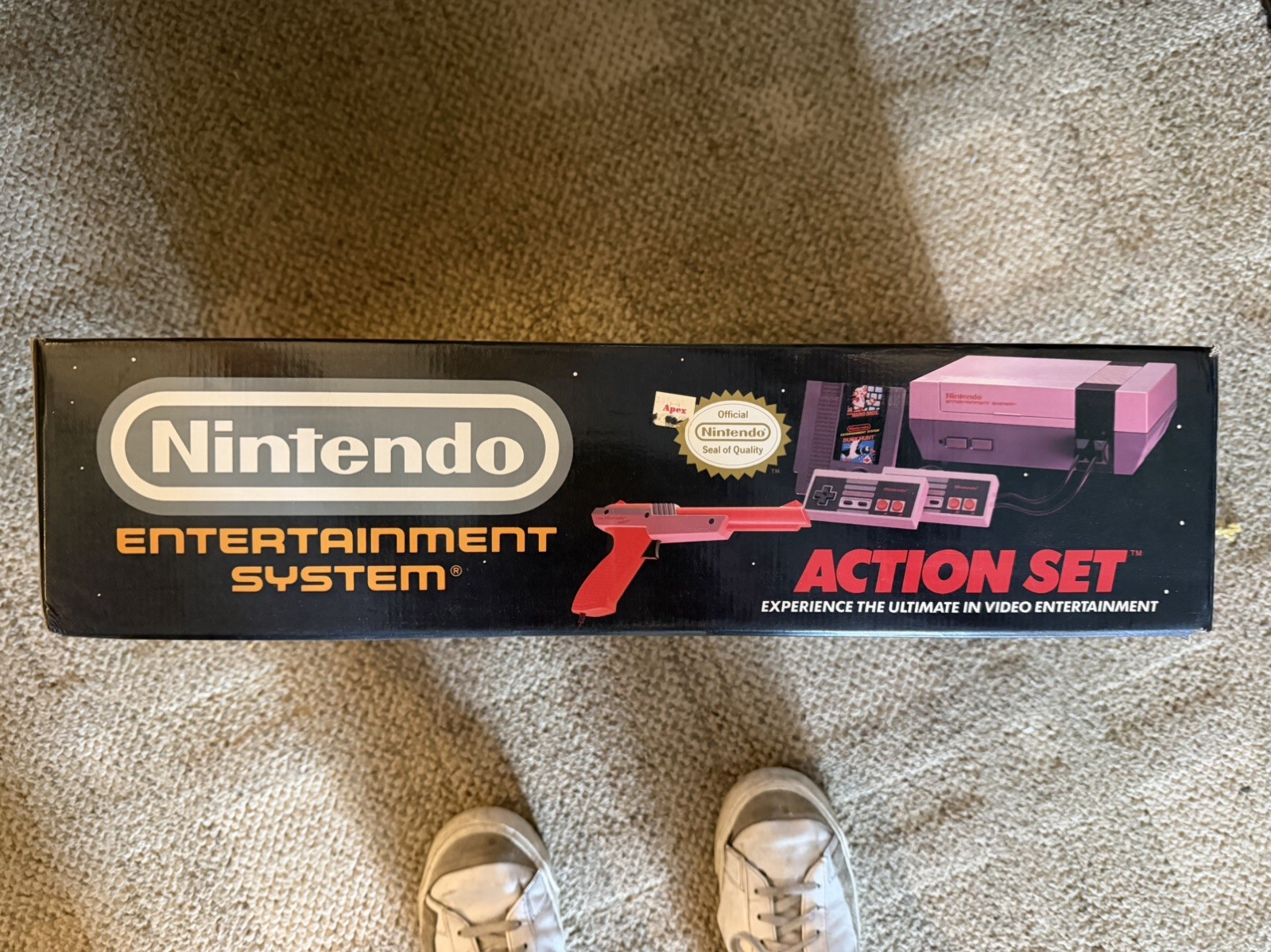 Nintendo NES entertainment system action set BRAND NEW
