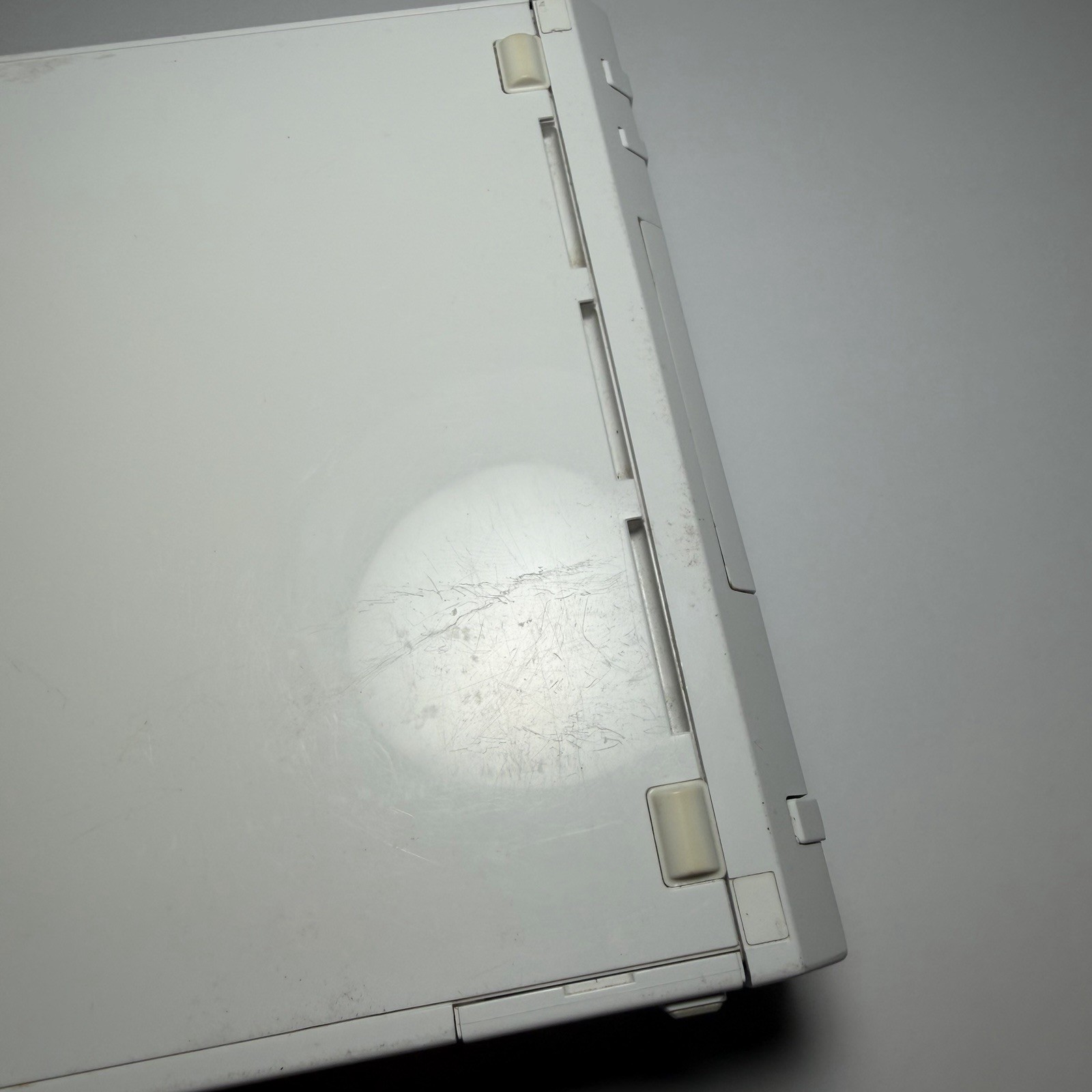 Nintendo Wii Video Game Console Only System RVL-001 White For Parts Or Repair