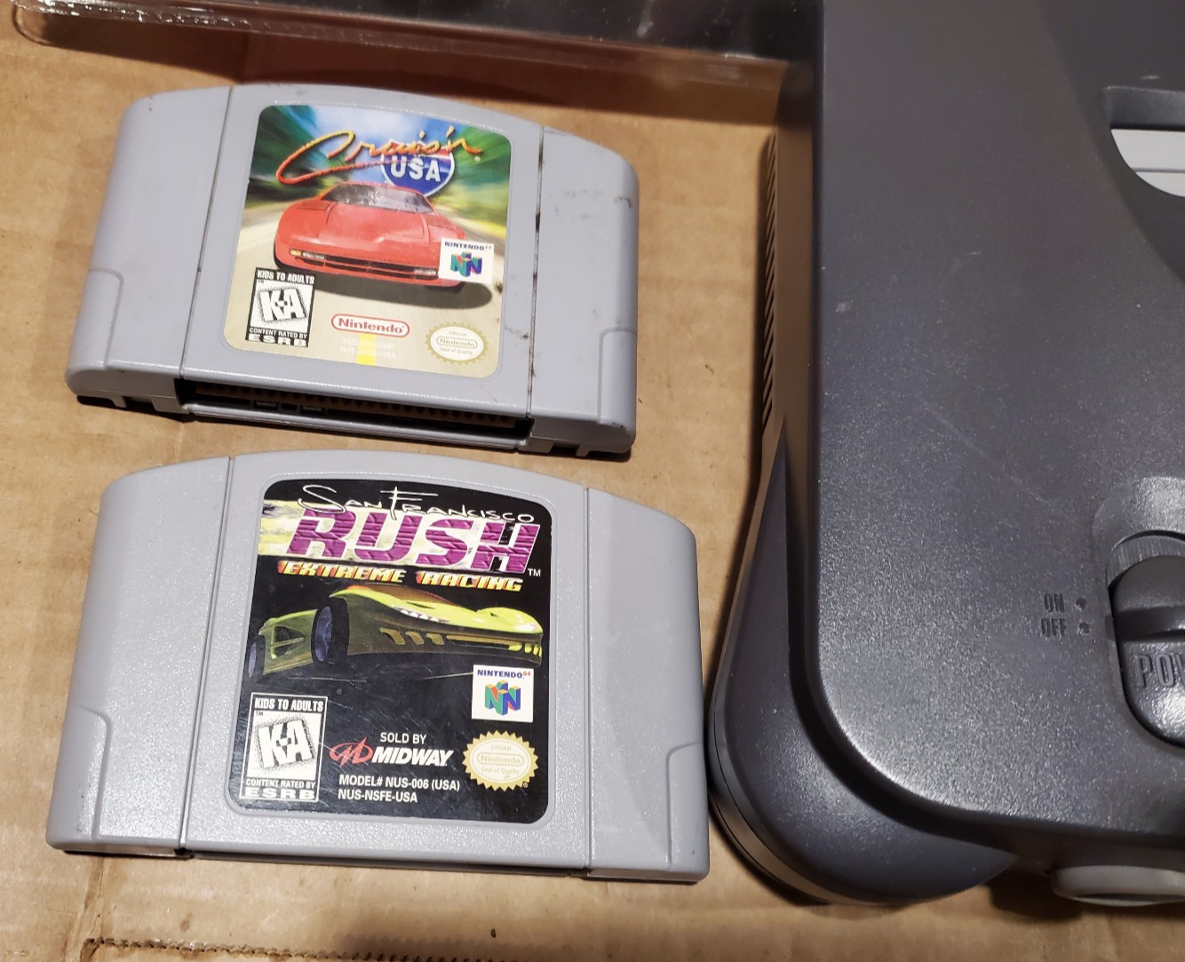 Nintendo 64 Black Console (NTSC-J)