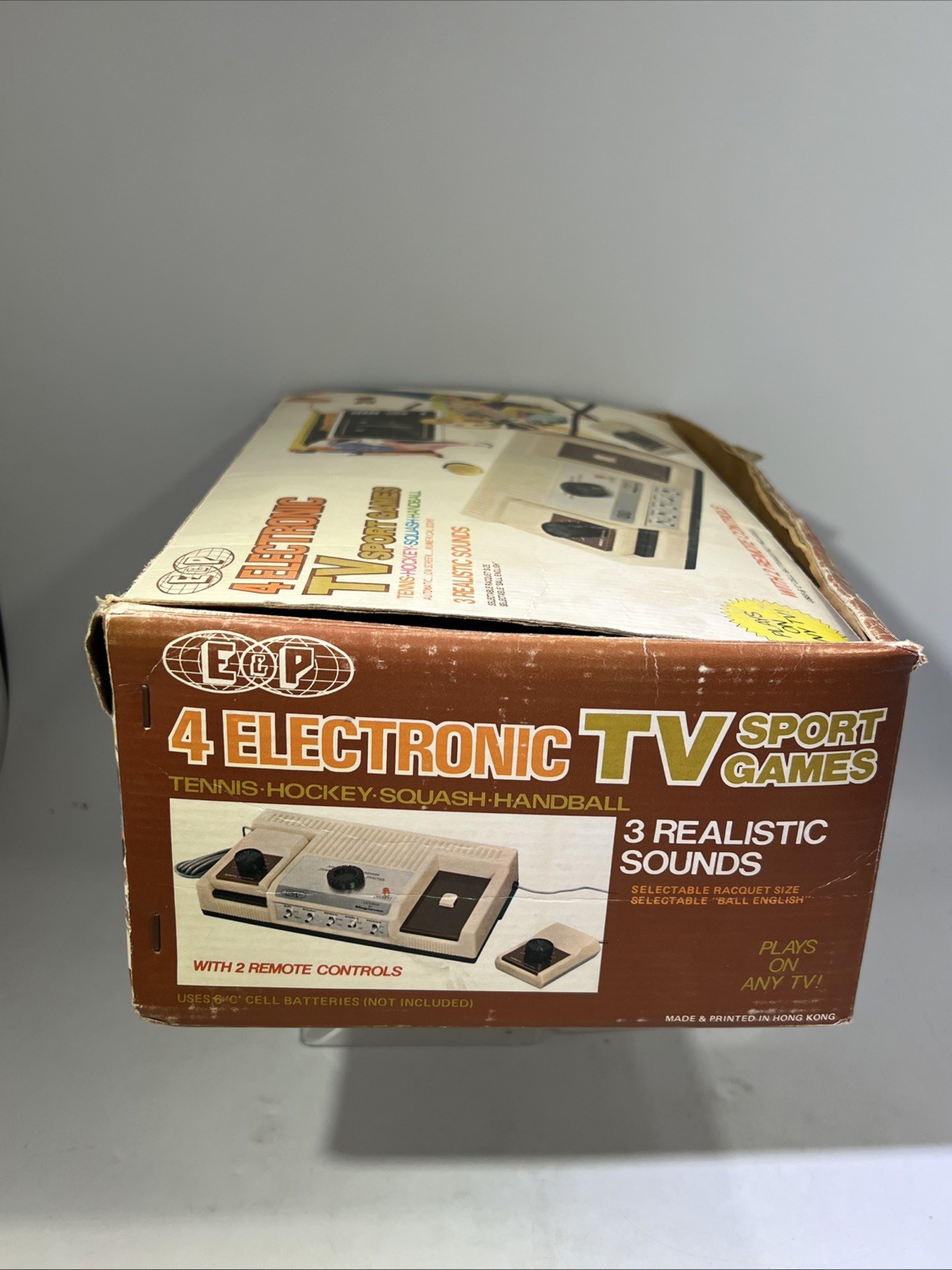 E&P-800 Sharp Magnavox 4 Sports Electronic Video Games W/Box & Manual (Parts)#ML