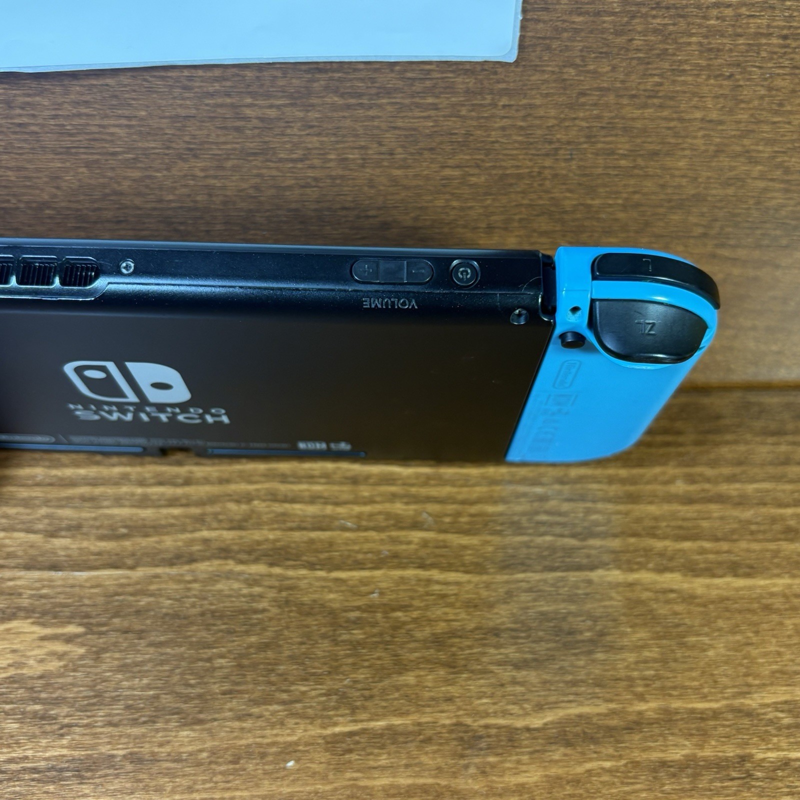 Nintendo Switch with Neon Blue & Neon Red Joy-Con | Works Perfectly | Case Inclu