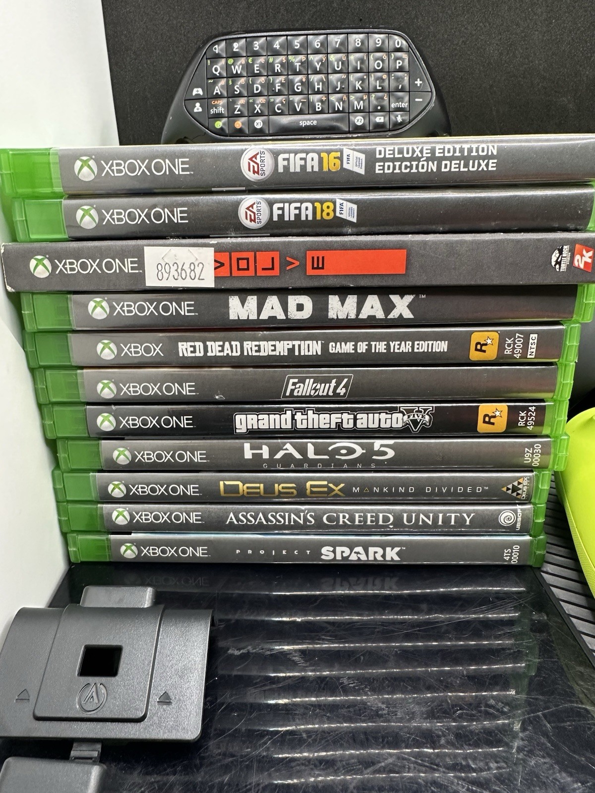 Xbox One 500GB Bundle 3 Controllers 10 Games Elite Controller Tested Working