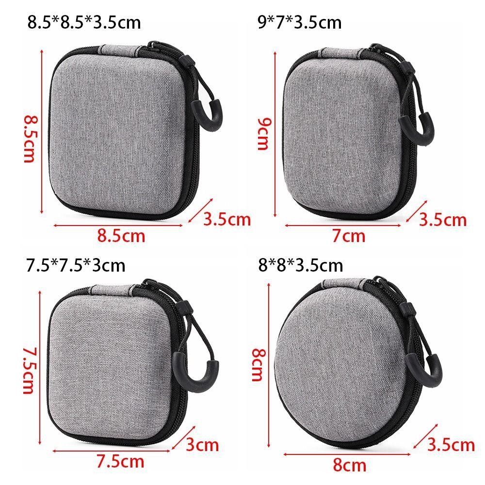 Portable EVA Game Console Case RG35XX H Storage Bag Zipper Hard Shell Travel Pou