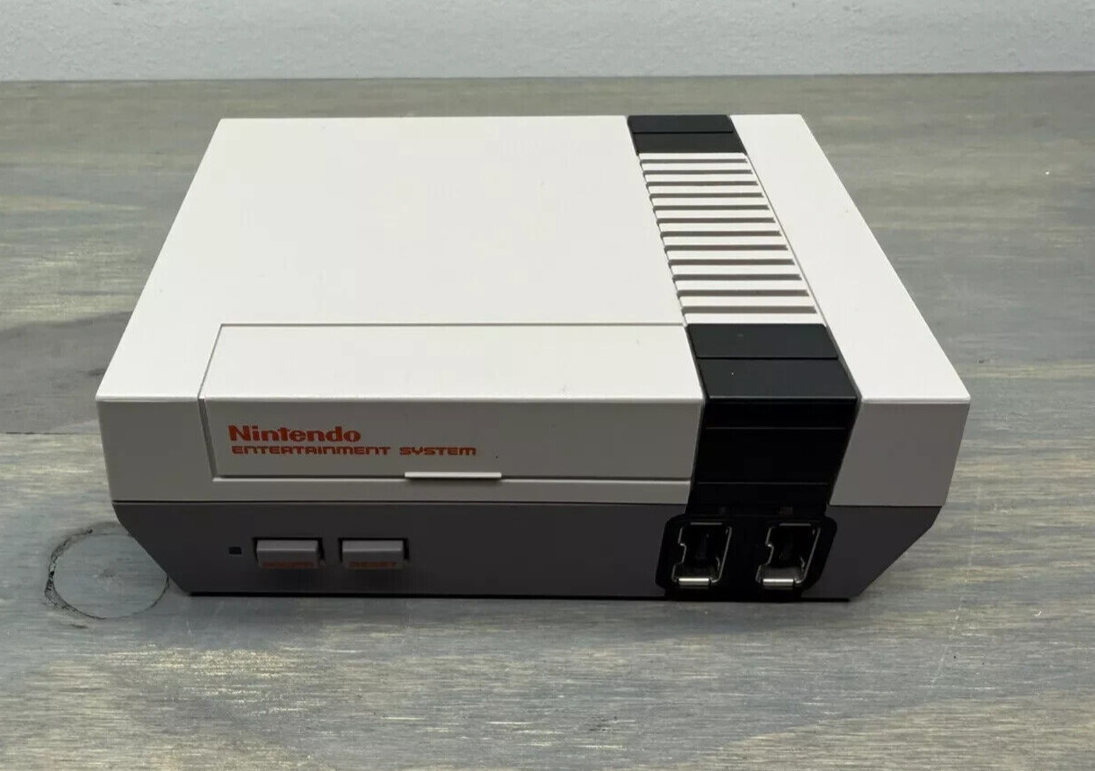 Nintendo NES Classic Mini CLV-001 – Console Only Genuine Tested Working!