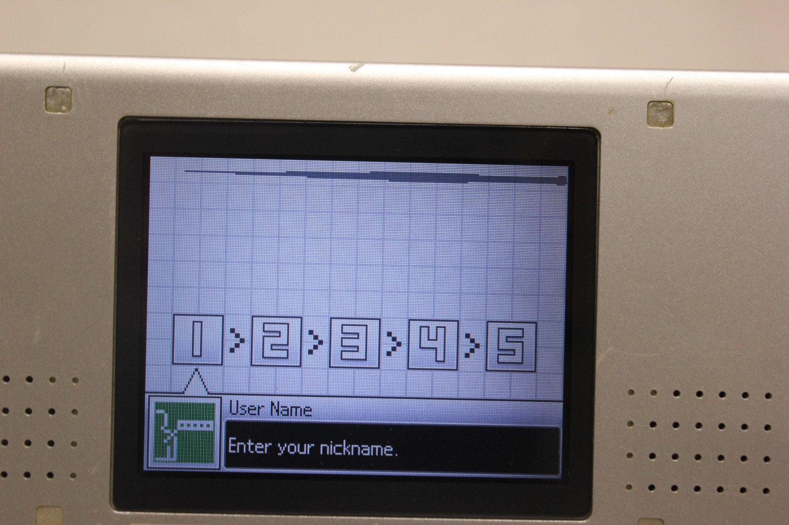 Nintendo DS Original Console NTR-001 Titanium Silver – SCREEN DAMAGE J15