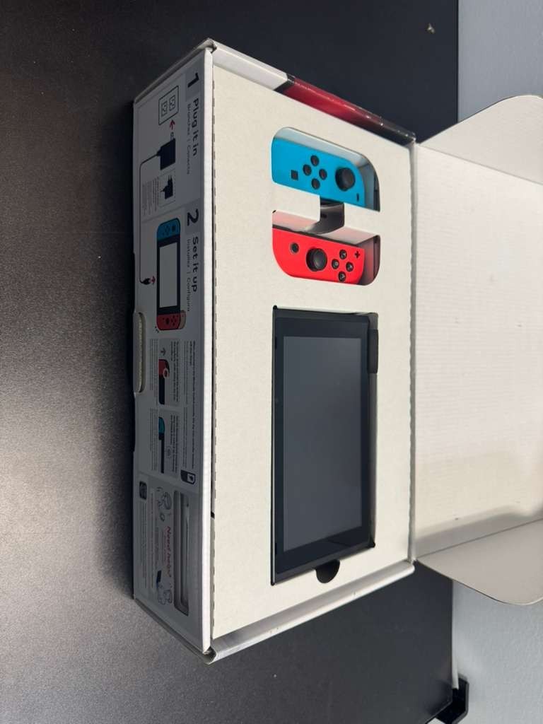 Nintendo Switch 32GB Handheld Console – Neon Red/Neon Blue