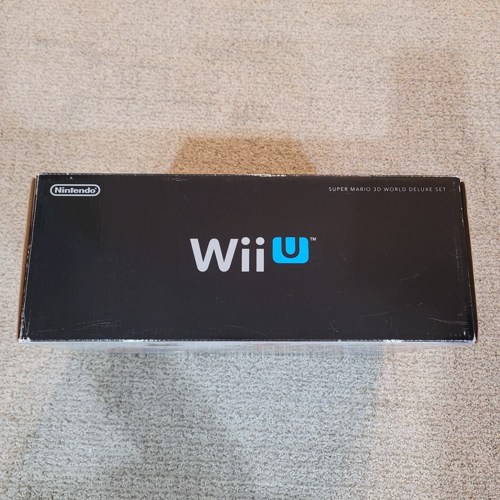 Nintendo Wii U 32 GB Super Mario 3D World Deluxe Set Black Brand New